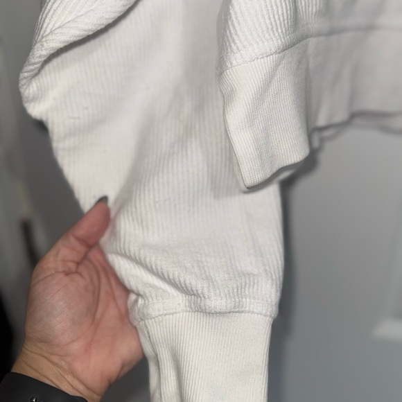 Howdy White Cropped Sweatshirt by  Chicka-d - Picture 5 of 6